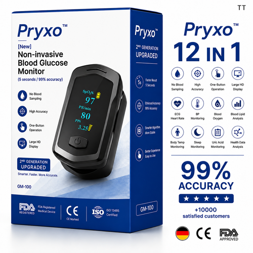 2026 Non-Invasive 5-Second Real-Time Metabolic Tracking Device – 99% Accuracy