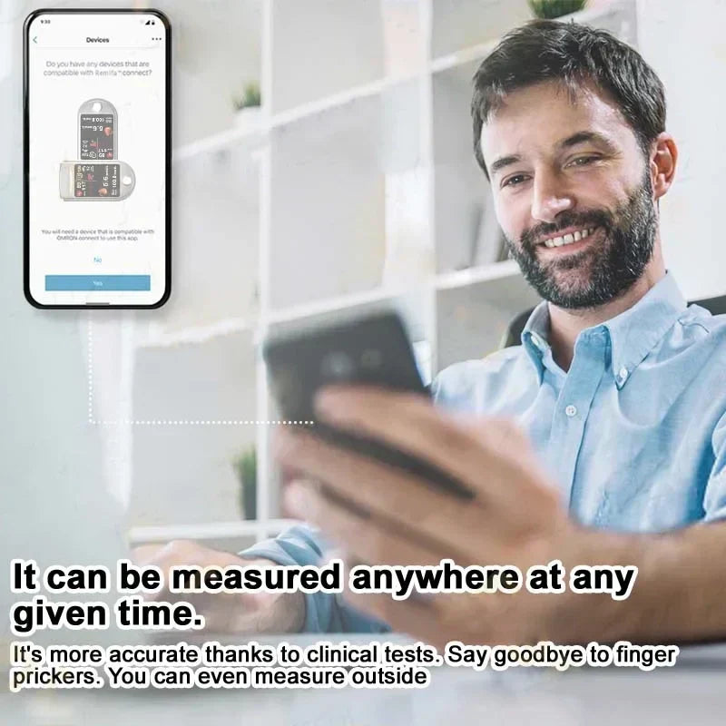 🔥Final 3 Hours: 70% OFF🏆Develops Newly Launched Non-Invasive Smart Blood Glucose Monitor✅TGA Approved