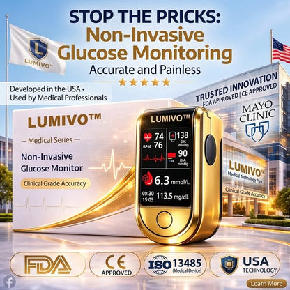 KLENIMORE™ Non-Invasive Health Monitor 99.9%Accuracy (Mayo Clinic Recommended)
